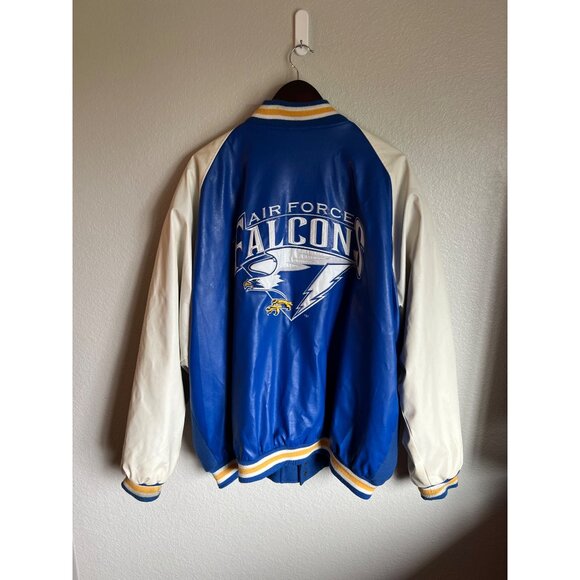 Vintage‎ Steve & Barrys Air Force Falcons Mens Jacket - Size XXL - Picture 5 of 6